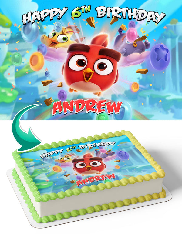 Angry Birds Baby AB Edible Cake Toppers