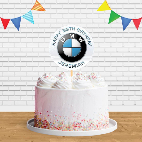 BMW Ct Cake Topper Centerpiece Birthday Party Decorations