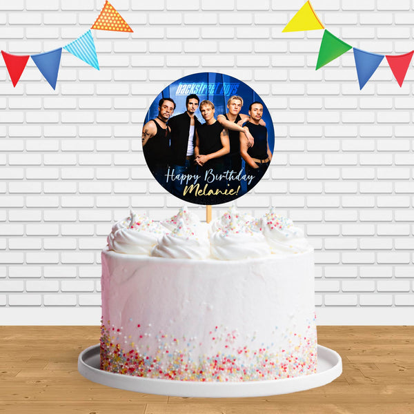 Backstreet Boys Cake Topper Centerpiece Birthday Party Decorations