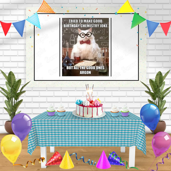 Cat Meme M3 Bn Birthday Banner Personalized Party Backdrop Decoration