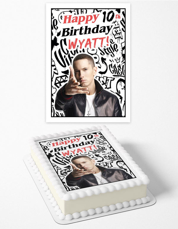 Eminem American Rapper Edible Cake Toppers