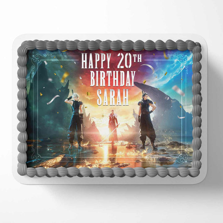 Final Fantasy Gamers 2024 Edible Cake Toppers