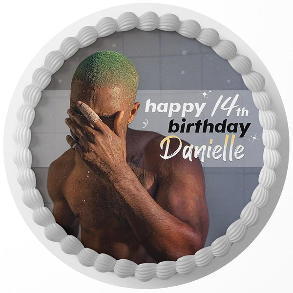 Frank Ocean Blonde Blond Album Rd Edible Cake Toppers Round