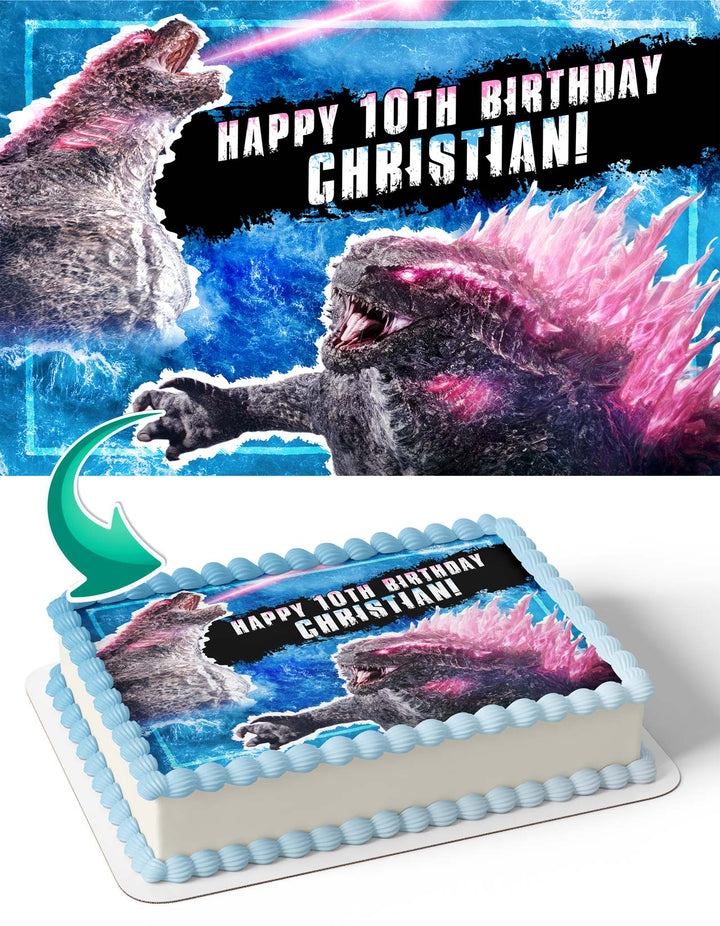Godzilla x Kong The New Empire GZ Edible Cake Toppers
