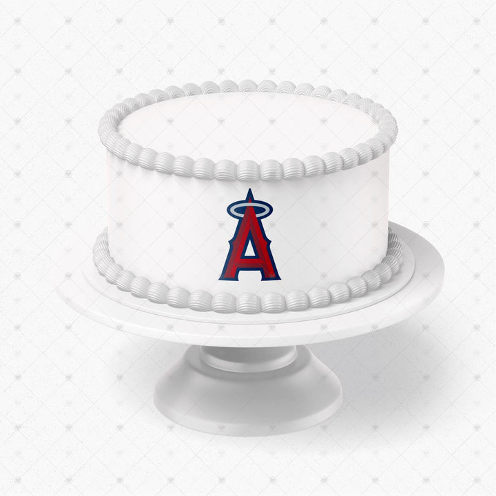 Los Angeles Angels Logo Edible Cake Toppers Logos