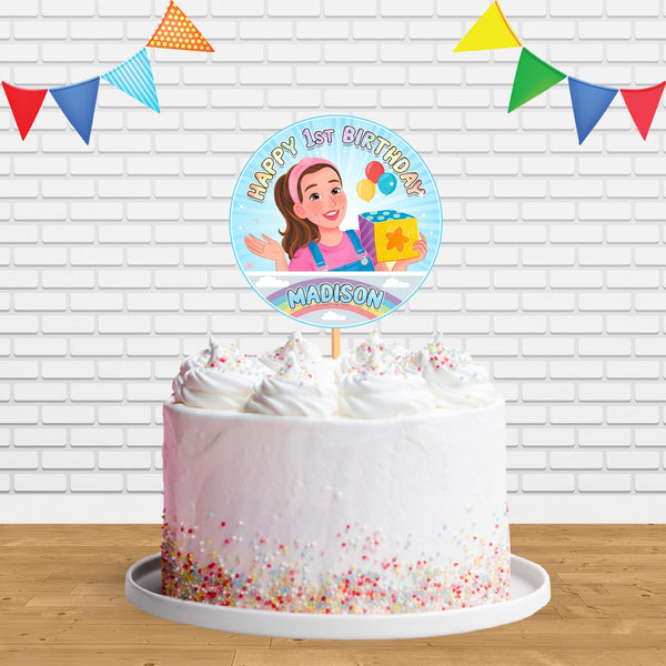 Mrs Rachel Kids Ct Cake Topper Centerpiece Birthday Party Decorations