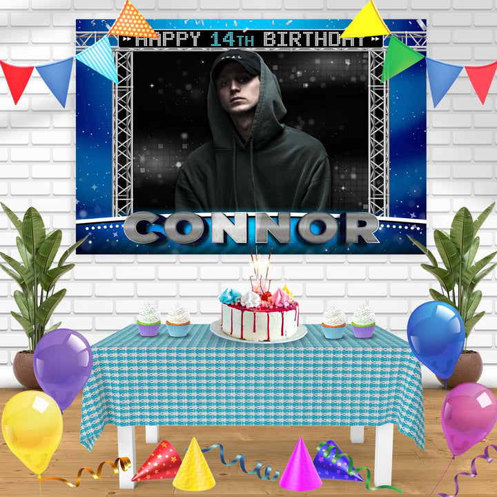 NF Singer Rapper Birthday Banner Personalized Party Backdrop Decoration