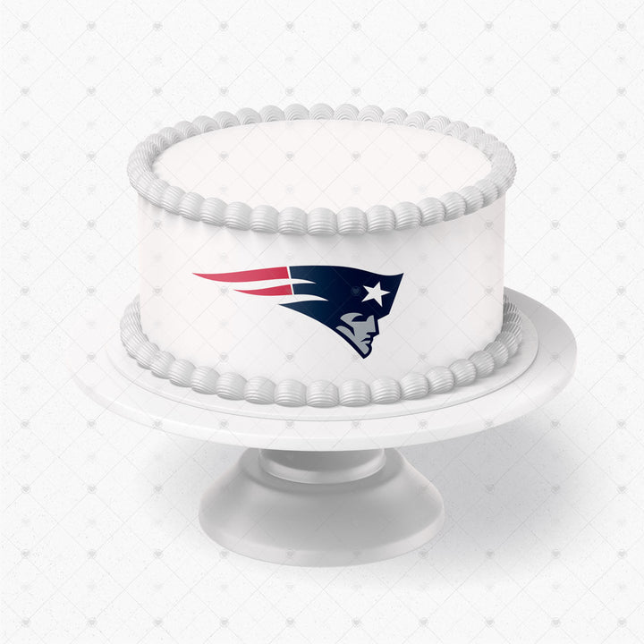 New England Patriots Logo Edible Cake Toppers Logos