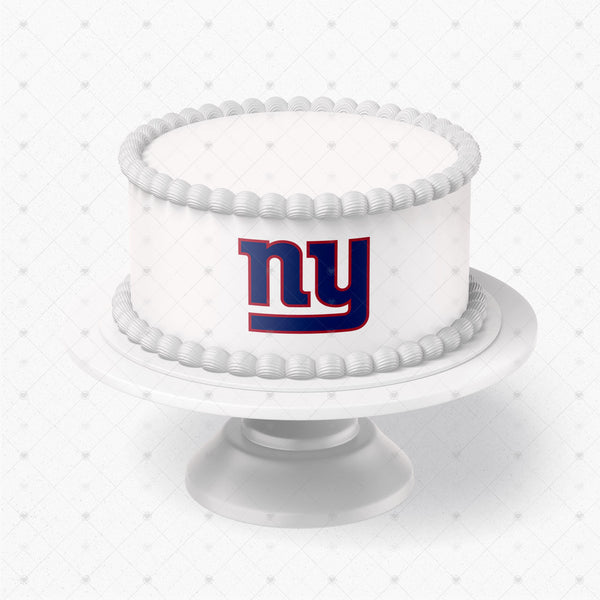 New York Giants Logo Edible Cake Toppers Logos