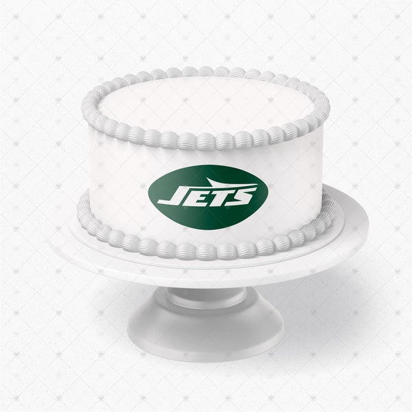 New York Jets 2024 Edible Cake Toppers Logos