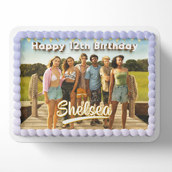 Outer Banks Team Series Edible Cake Toppers