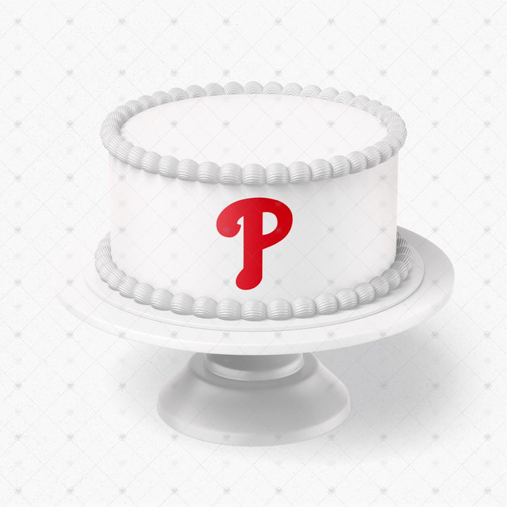 Philadelphia Phillies Logo Edible Cake Toppers Logos