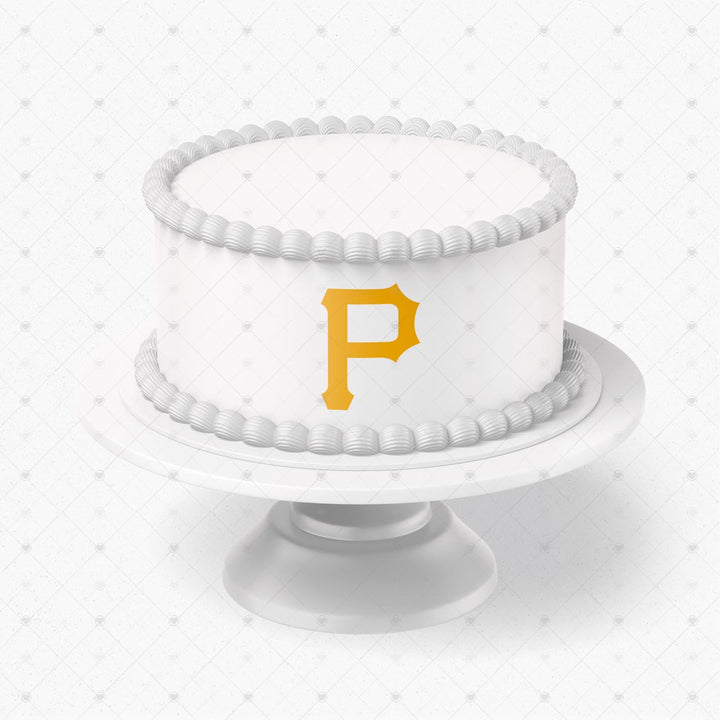 Pittsburgh Pirates Logo Edible Cake Toppers Logos