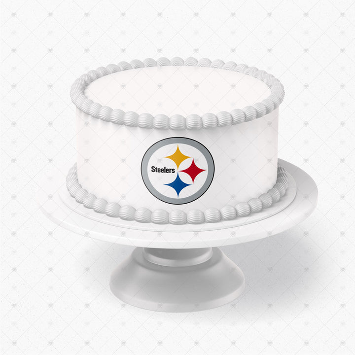 Pittsburgh Steelers Logo Edible Cake Toppers Logos