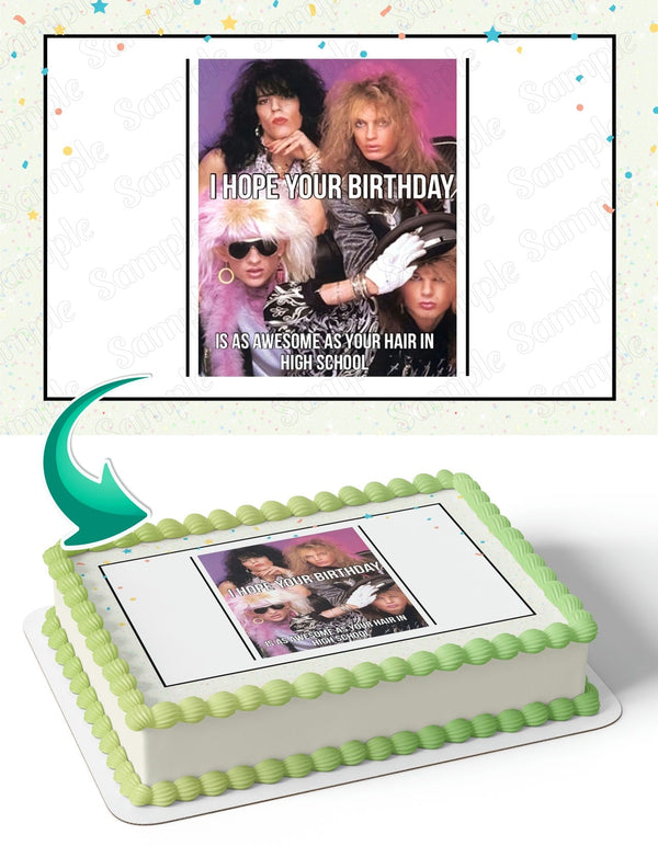 Poison Band Meme Edible Cake Toppers