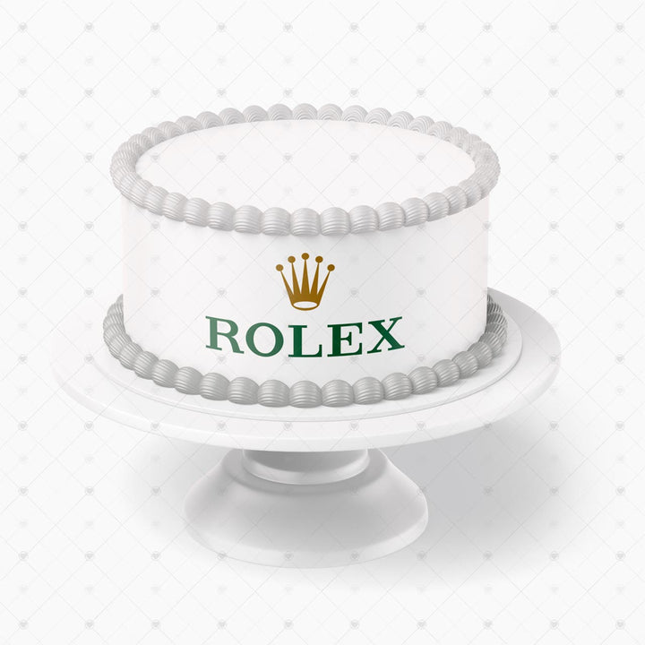 Rolex Logo Edible Cake Toppers Logos