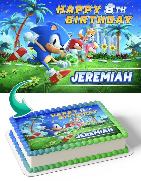 Sonic Superstars Edible Cake Toppers