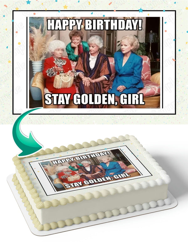 The Golden Girls Meme Edible Cake Toppers