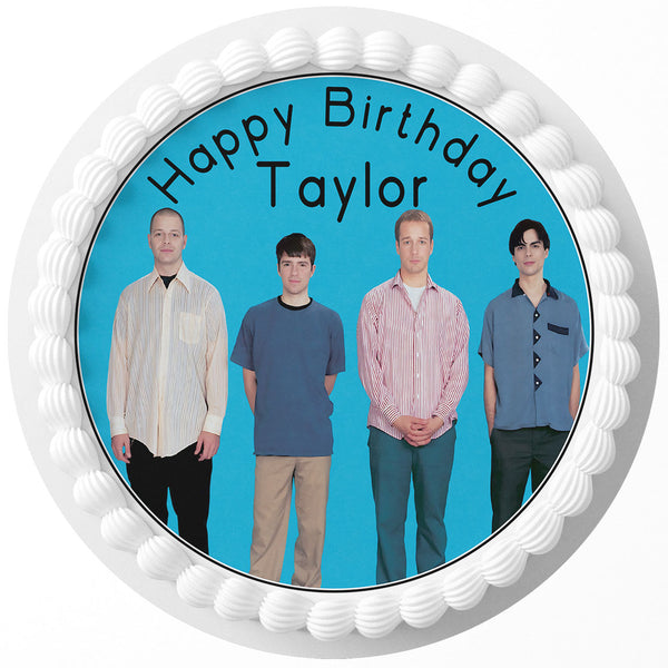 Weezer Blue Album Band Rd Edible Cake Toppers Round