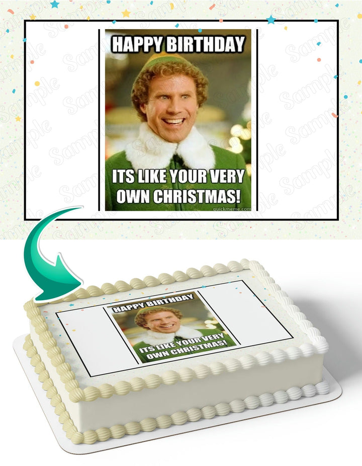 Will Ferrell Meme Edible Cake Toppers