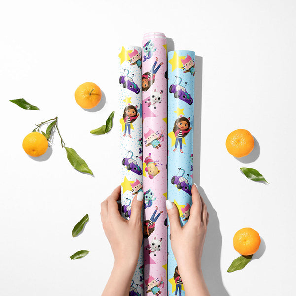 Gabby's Dollhouse Gift Wrapping Paper