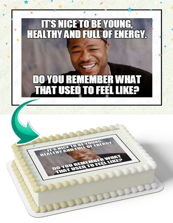 Xzibit Meme Edible Cake Toppers