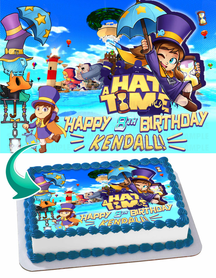 A Hat in Time Edible Cake Toppers
