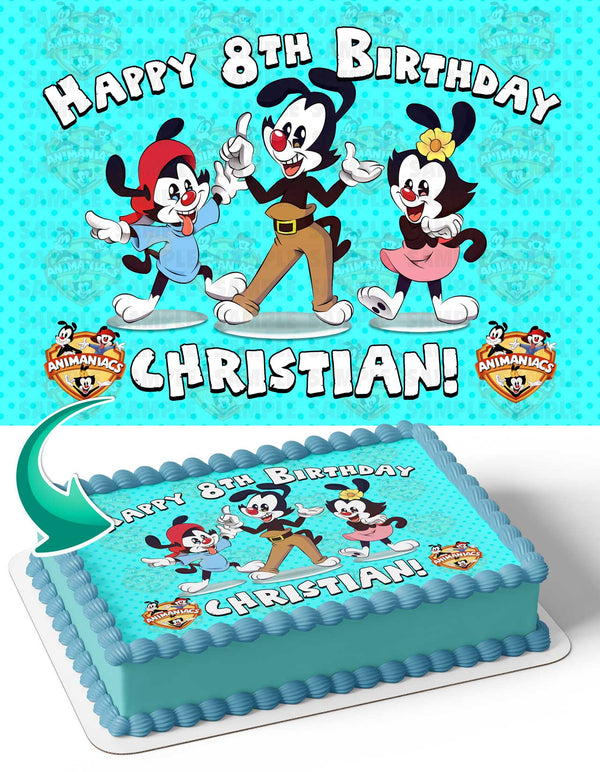 Animaniacs Edible Cake Toppers