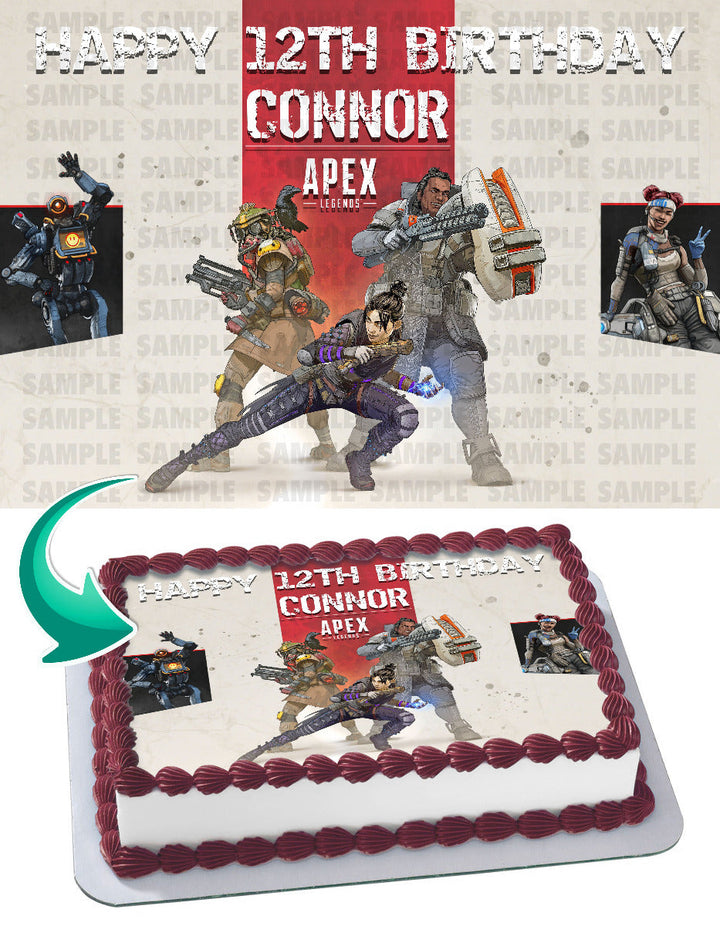 Apex Legends Edible Cake Toppers