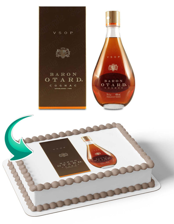 Baron Otard VSOP Cognac Edible Cake Toppers