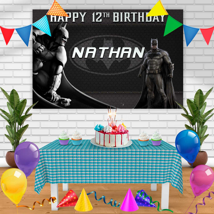 Batman Og Birthday Banner Personalized Party Backdrop Decoration