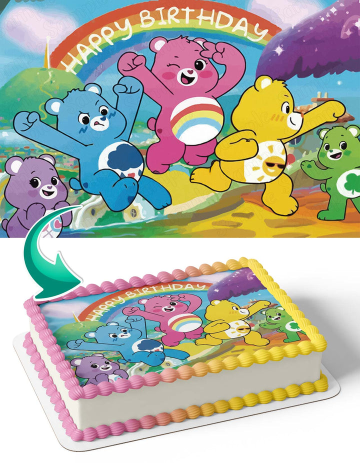 Care Bears Edible Cake Toppers