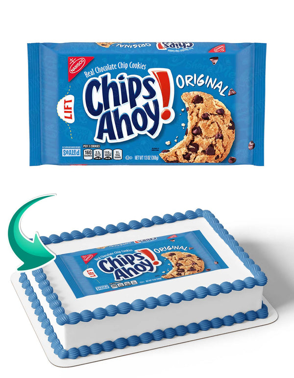 Chips Ahoy CakeDeco Wrap Edible Cake Toppers