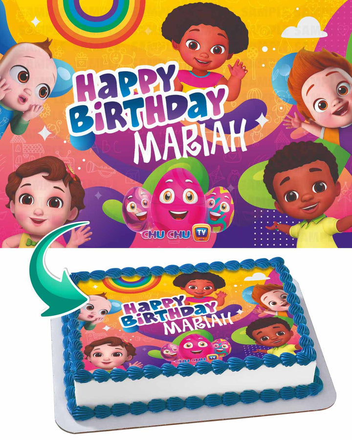 ChuChu TV Edible Cake Toppers