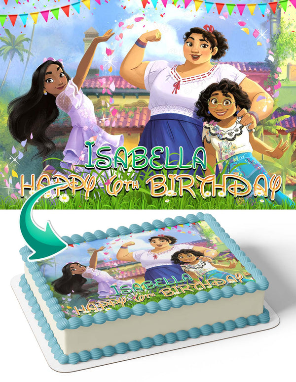 Disney Encanto Isabel VI Edible Cake Toppers