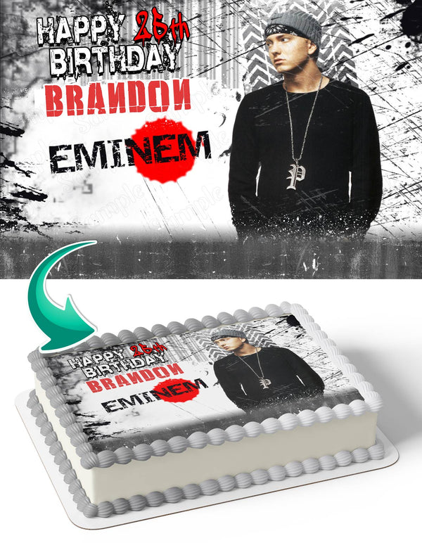 Eminem Edible Cake Toppers