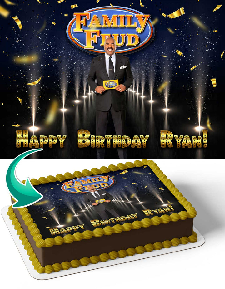 Family Feud Edible Cake Toppers