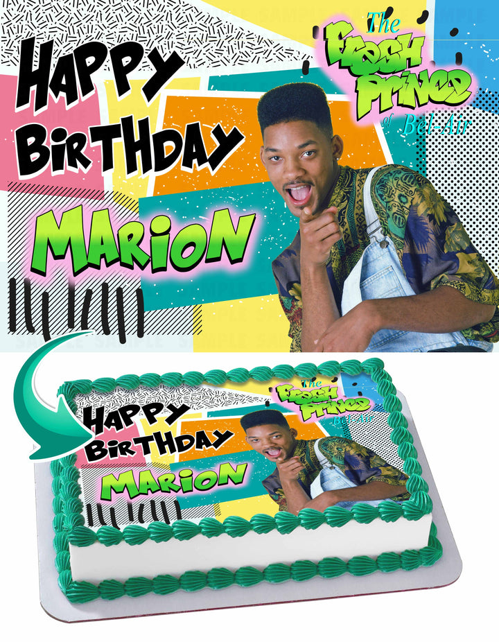 Fresh Prince of BelAir Edible Cake Toppers