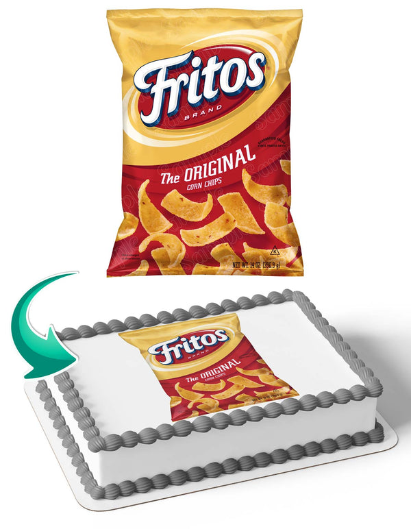 Fritos Chips Cake Deco Edible Cake Toppers