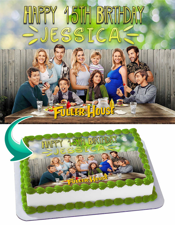 Fuller House Edible Cake Toppers