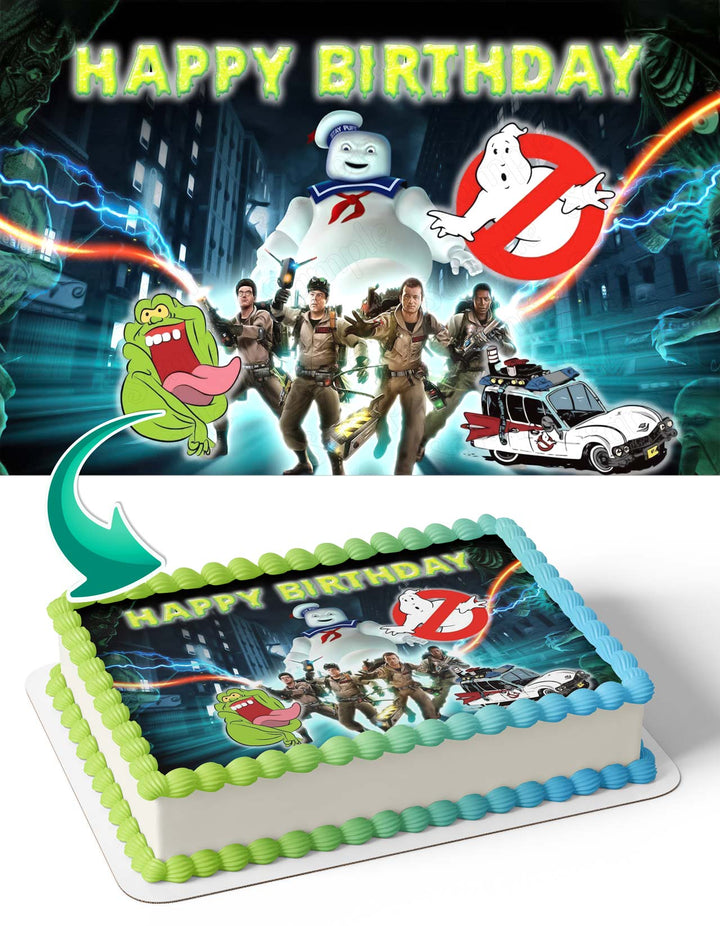 Ghostbusters Movie BB Edible Cake Toppers