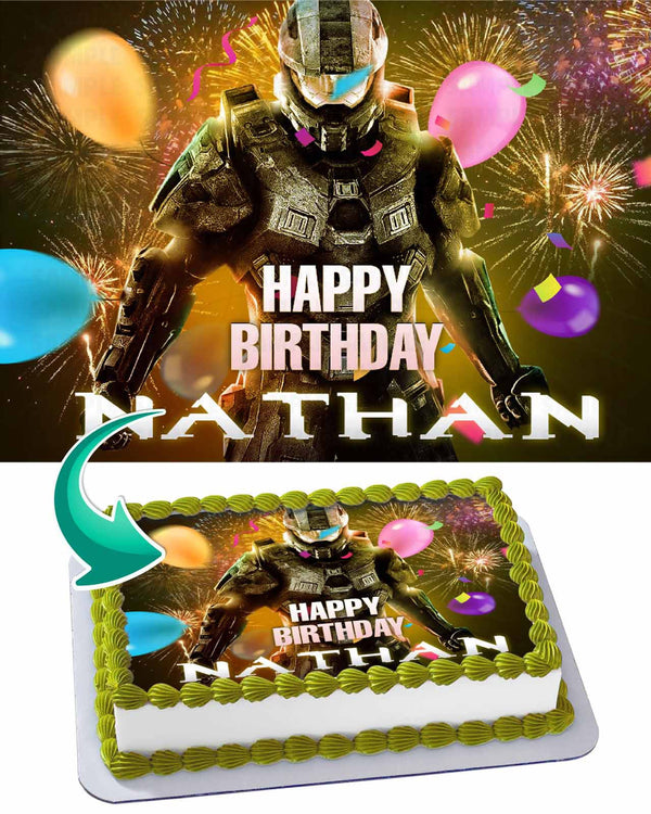 Halo Edible Cake Toppers