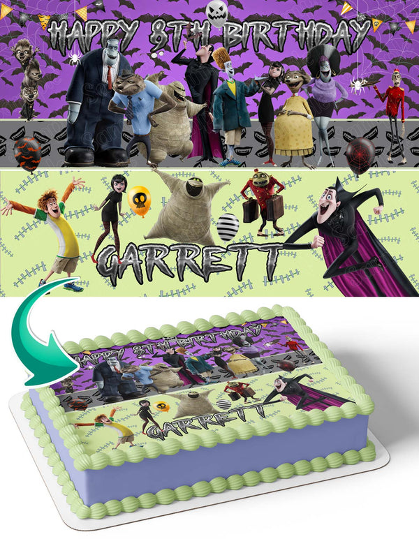 Hotel Transylvania Transformania Edible Cake Toppers