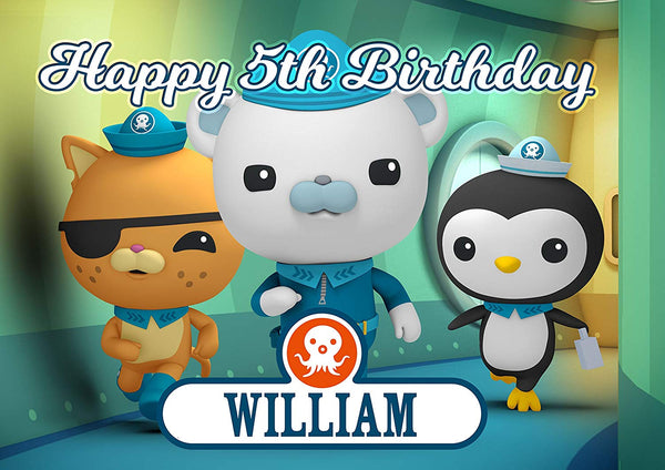 Octonauts Disney Junior Edible Cake Toppers