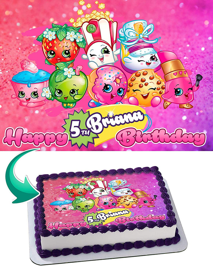 Shopkins Edible Cake Toppers