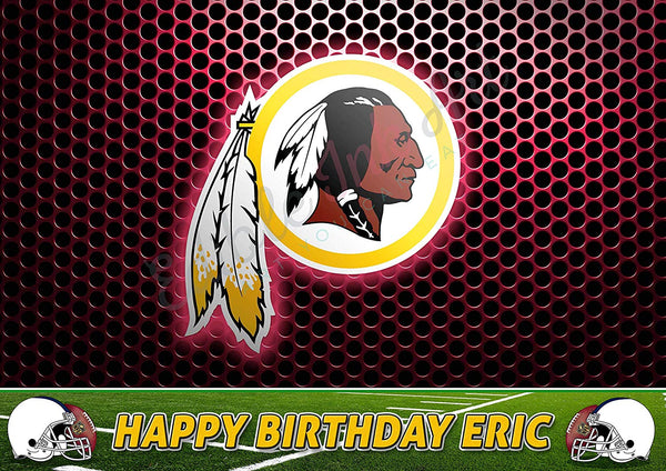 Washington Redskins NFL Edible Cake Toppers