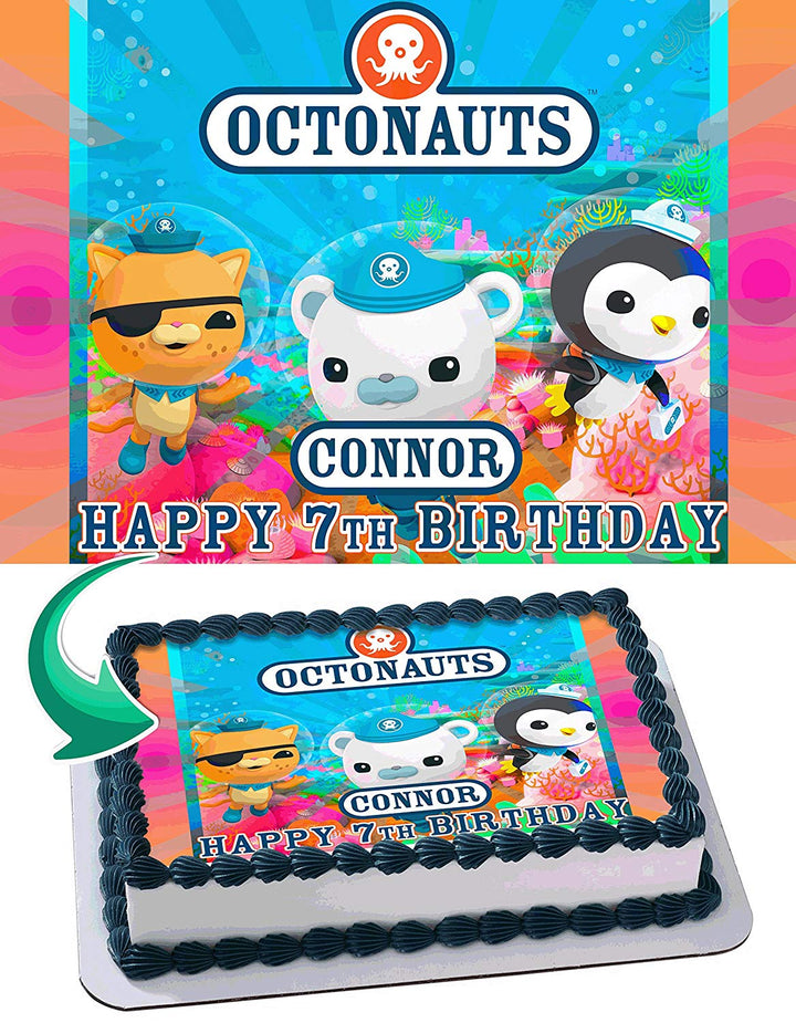 The Octonauts Edible Cake Toppers
