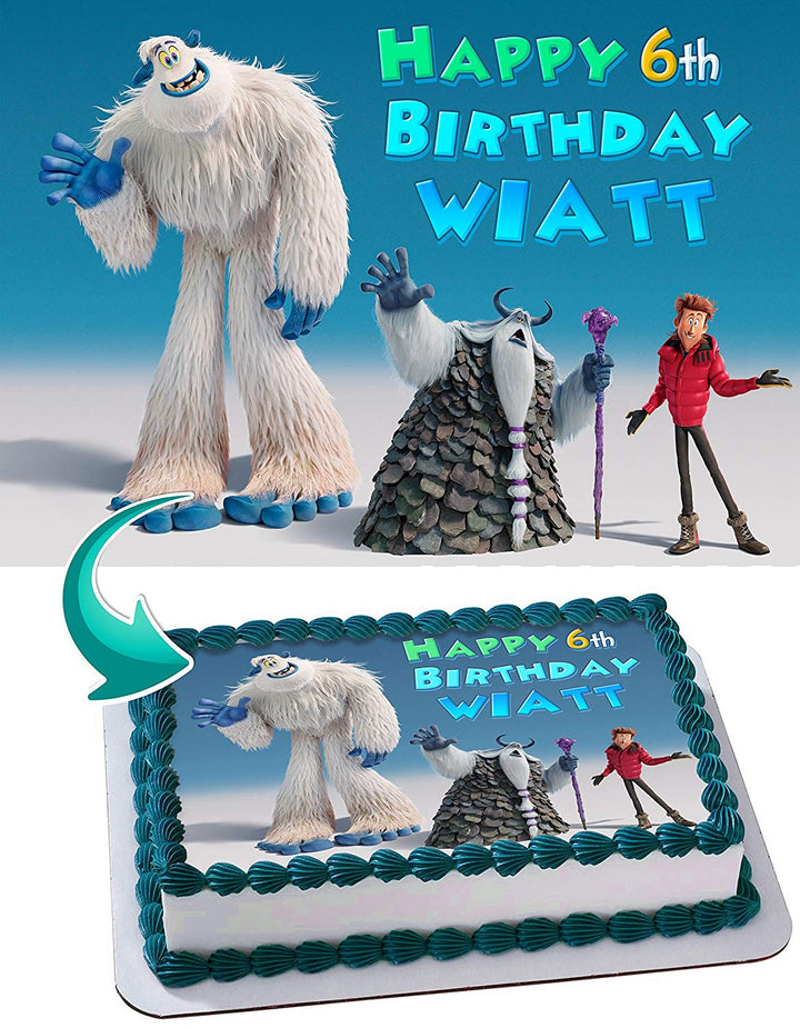Smallfoot Edible Cake Toppers