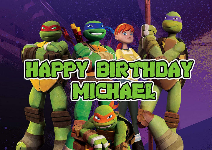 Ninja Turtles Edible Cake Toppers