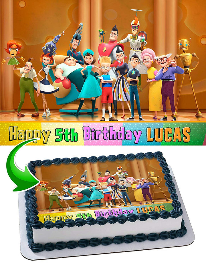 Meet the Robinsons Edible Cake Toppers